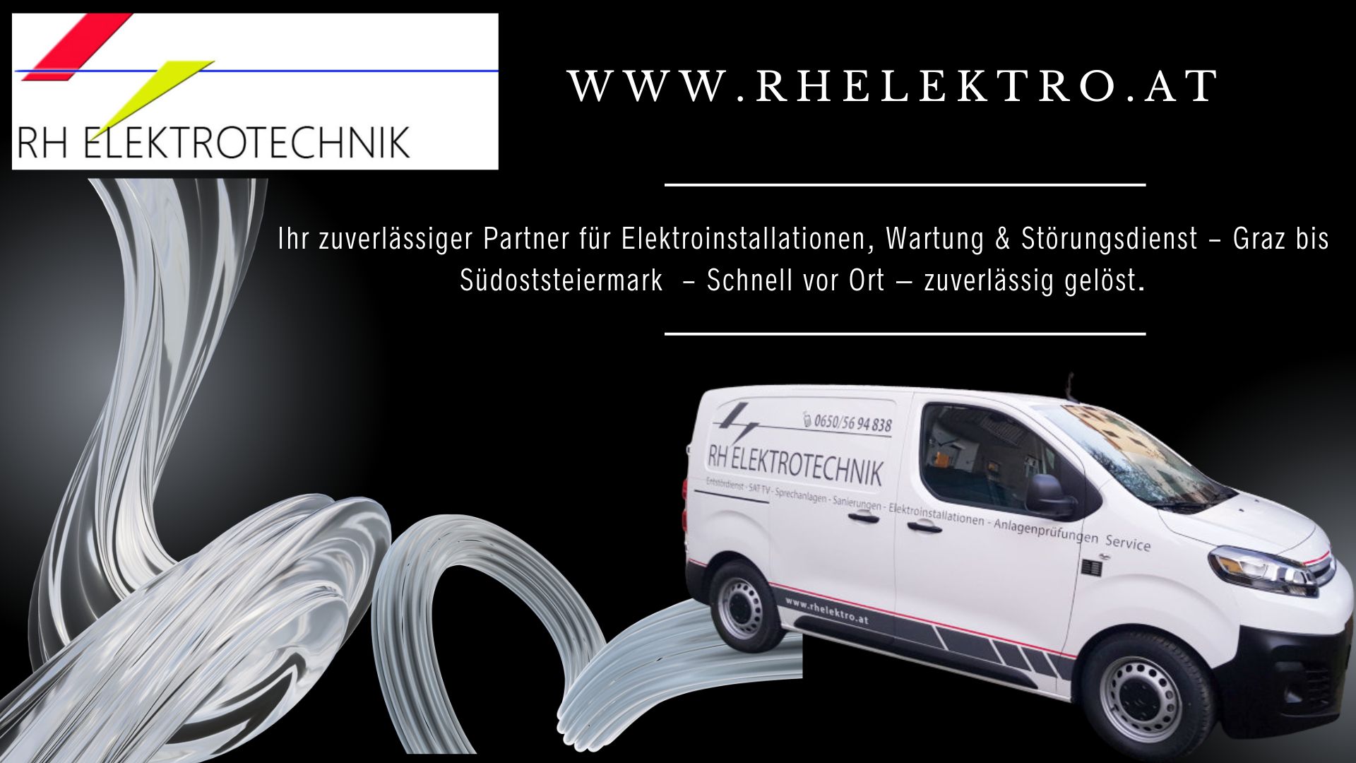 Ihr zuverlässiger Elektroinstallateur RH Elektrotechnik mit Wartung und Störungsdienst